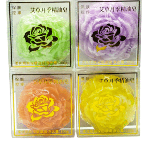 Lavender,Artemisia argyi,Chrysanthemum, and Rose Essential OilSoap